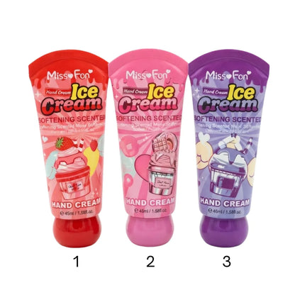 Crema de Mano Gourmand Miss Fon 45ml — 3 Aromas Dulces Disponibles