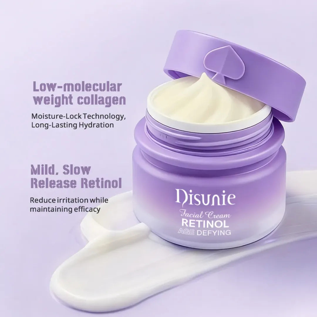 Crema Facial Disunie 50g — Retinol + Colágeno | Antiedad y Firmeza Facial