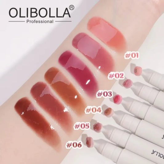 Juicy Lip Tint Olibolla Larga Duración — 6 Tonos Disponibles