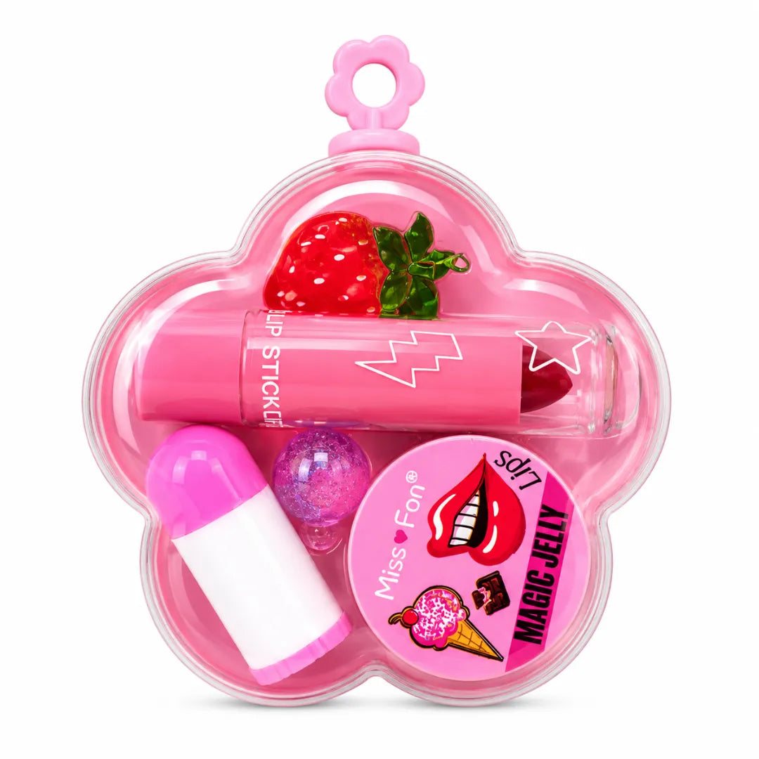 Set 5 Lip en 1 Lip Gloss Miss Fon — 5 Funciones en Un Solo Producto