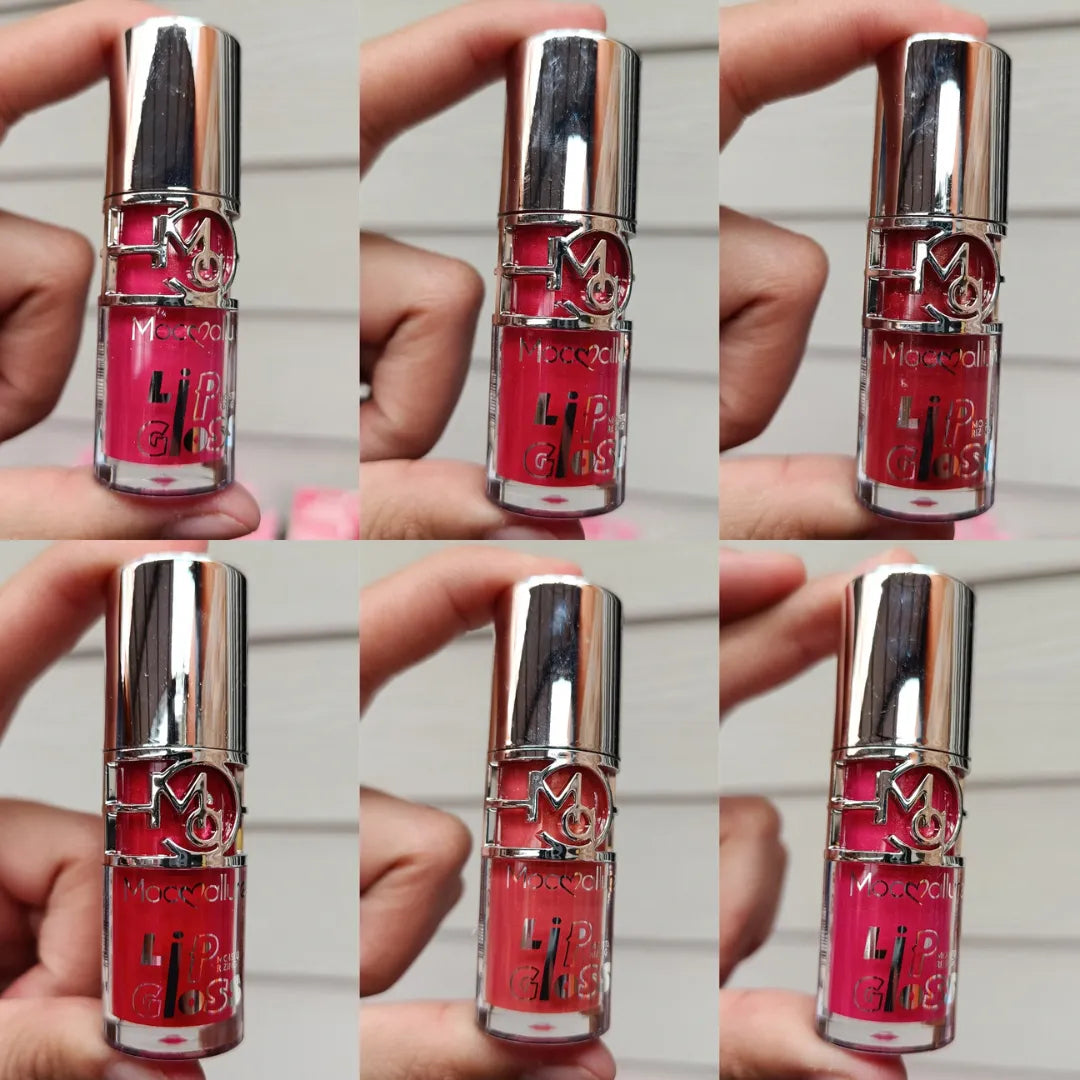 Pack 6 Lip Gloss Larga Duración Mocmallure — 6 Tonos Distintos | Mayorista