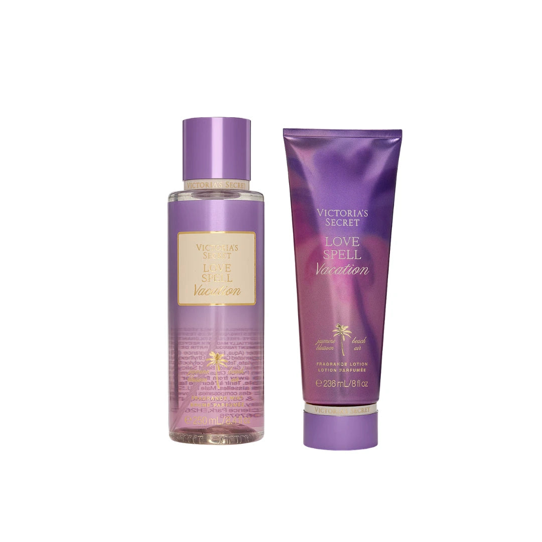 Pack Splash y Crema Victoria's Secret Vacation — Elige tu Fragancia Favorita