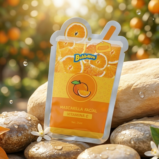 mascarilla de naranja bubbaluu tendencia