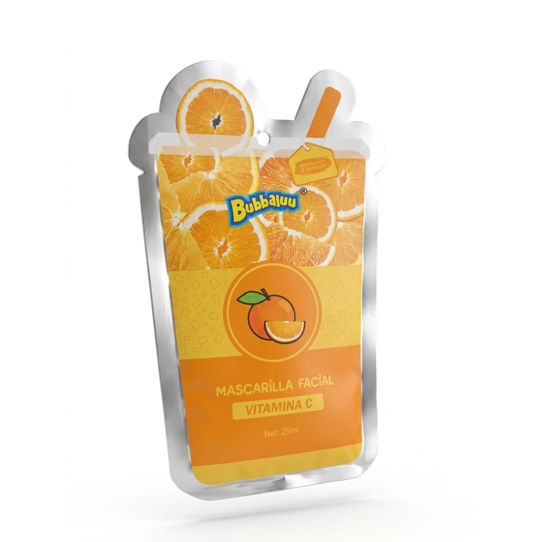 mascarilla de naranja bubbaluu
