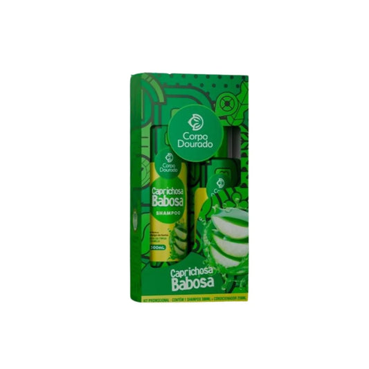 pack cuidado capilar corpo dourado