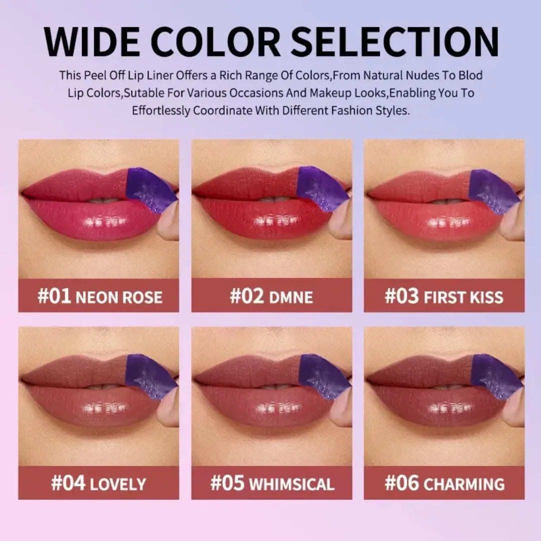 Peel Off Lip Glaze Olibolla — 6 Tonos Disponibles | Brillo y Tinte Duradero