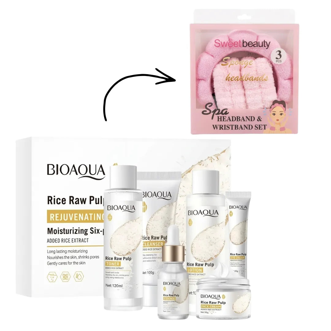 Set Skincare Sadoer con Accesorios — Rutina Facial Completa | 3 Sets Disponibles