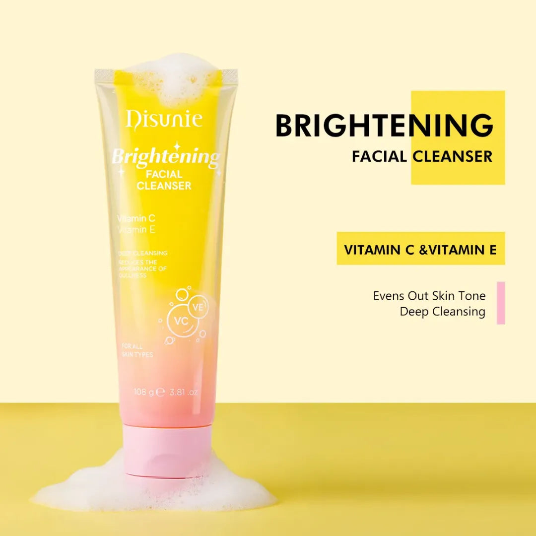 Limpiador Facial Disunie 108g — Vitamina C + Vitamina E | Iluminador y Antioxidante