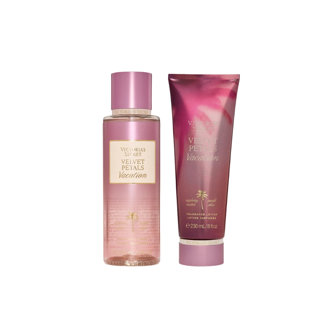 Pack Splash y Crema Victoria's Secret Vacation — Elige tu Fragancia Favorita